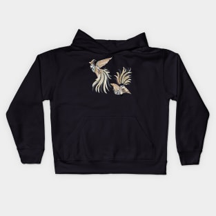 Couple Bird Engagement Event Kids Hoodie